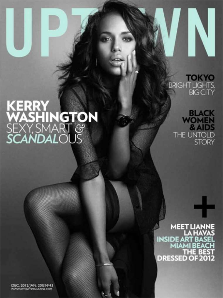 Kerry Washington - Uptown Magazine Dec 2012/Jan 2013
